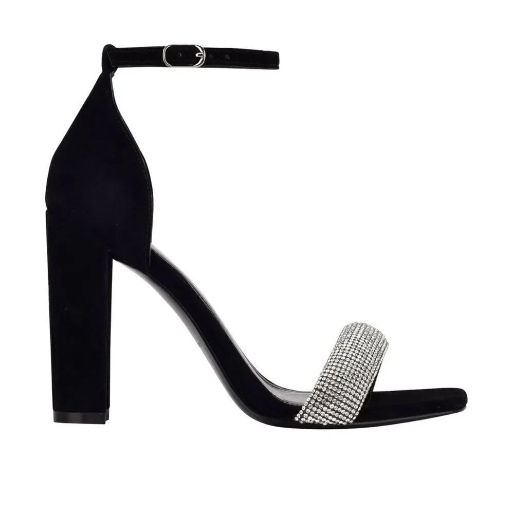 Marc Fisher LTD Angelo Women's Suede Crystal Embellished Pumps